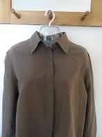 Massimo Dutti blouse katoen/zijde mt 38, Maat 38/40 (M), Verzenden, Zo goed als nieuw, Bruin