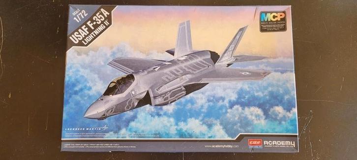 Academy  USAF F-35A Lightning II 1:72, Hobby en Vrije tijd, Modelbouw | Vliegtuigen en Helikopters, Zo goed als nieuw, Vliegtuig
