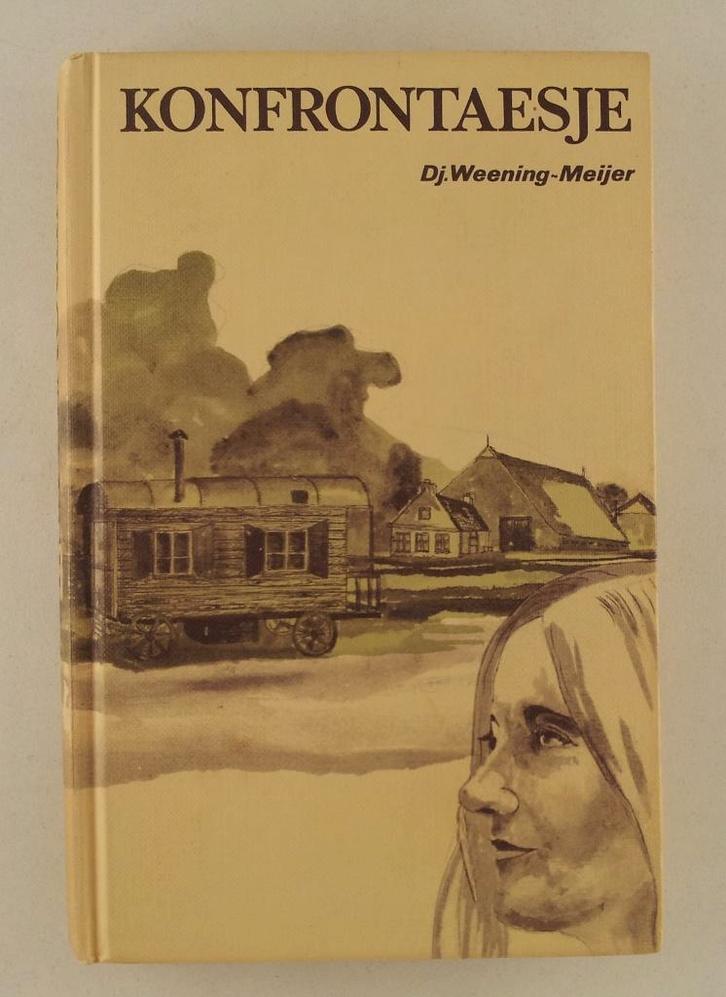 Weening-Meijer, Dj. - Konfrontaesje, Boeken, Romans, Gelezen, Verzenden
