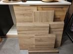 IKEA VOXTORP full set (drawer fronts, doors, panel) grey oak, Ophalen, Zo goed als nieuw, 25 tot 50 cm, Minder dan 100 cm