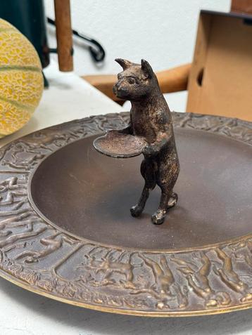 Bronzen beeldje Cat Butler ( Kat Ober ) beschikbaar voor biedingen