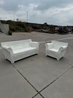 Kartell bubble club bank en stoel, Ophalen, Kunststof, Gebruikt, Bank
