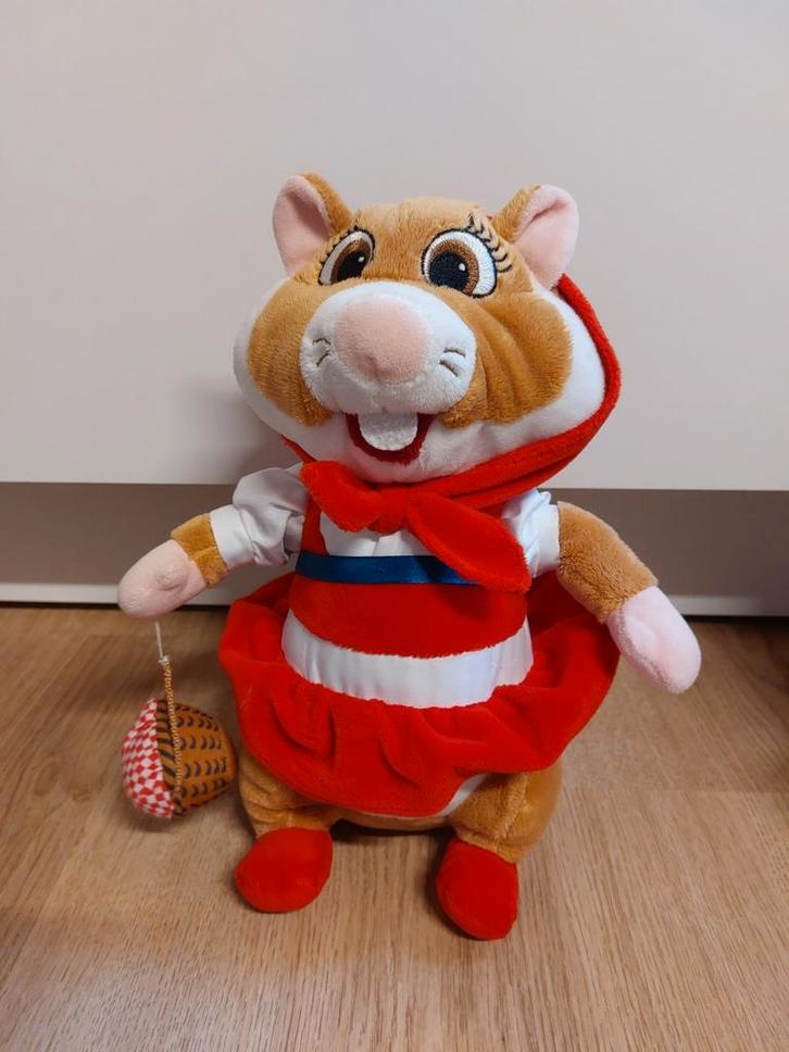 AH hamster knuffel efteling roodkapje 30 cm, Kinderen en Baby's, Speelgoed | Knuffels en Pluche, Overige typen, Ophalen of Verzenden