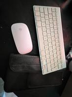 Apple toetsenboord, muis & hoes, Computers en Software, Toetsenborden, Gebruikt, Toetsenbord en muis-set, Ophalen of Verzenden