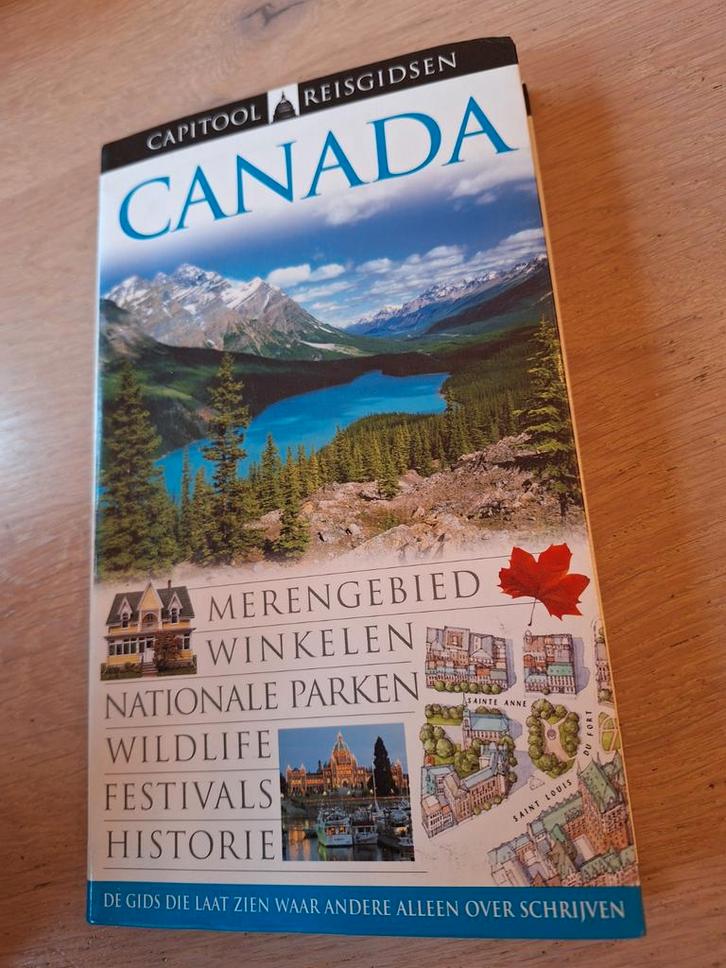 Canada - Capitool reisgids, Boeken, Reisgidsen, Zo goed als nieuw, Reisgids of -boek, Noord-Amerika, Capitool, Ophalen of Verzenden