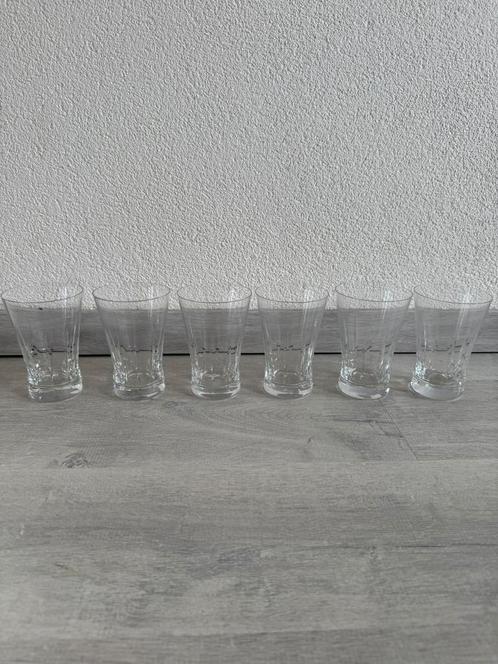 Set van 6 klassieke kristallen glazen voor water (Zwiesel), Verzamelen, Glas en Borrelglaasjes, Zo goed als nieuw, Ophalen of Verzenden