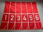 Stoer sport kleed ATLETHIEK jongens/meisjes kamer, Huis en Inrichting, Stoffering | Tapijten en Kleden, Ophalen, Gebruikt, Rechthoekig