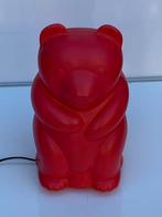 Leuke rode beer lamp, Ophalen of Verzenden, Gebruikt, Kunststof, Minder dan 50 cm