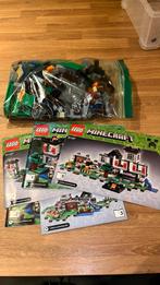 Lego 21127 minecraft the fortress met boekjes, Ophalen of Verzenden, Zo goed als nieuw