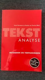 Tekstanalyse Methoden en Toepassingen, Ophalen of Verzenden, Zo goed als nieuw