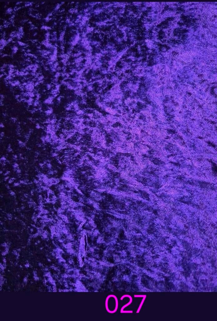 Paarse Velvet Stof 027, Ophalen of Verzenden, Nieuw, Paars