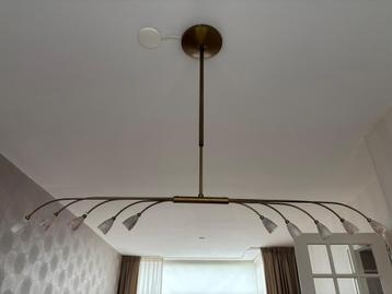 Hanglamp met glazen kapjes beschikbaar voor biedingen