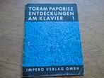YORAM PAPORISZ ENTDECKUNGEN AM KLAVIER 1 - PIANO, Gebruikt, Klassiek, Ophalen of Verzenden, Artiest of Componist