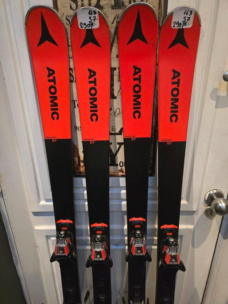 163cm ATOMIC REDSTER S7 SL AL ROUND TOP SKI NP799€, Sport en Fitness, Skiën en Langlaufen, Zo goed als nieuw, Ski's, Skiën, Atomic