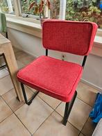 6 stoelen rood groen en blauw, Huis en Inrichting, Ophalen, Blauw, Zo goed als nieuw, Metaal