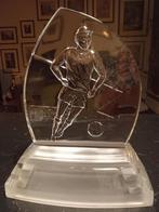 lood kristal voetbal trophee van Christel d'arque (Parijs), Antiek en Kunst, Ophalen of Verzenden