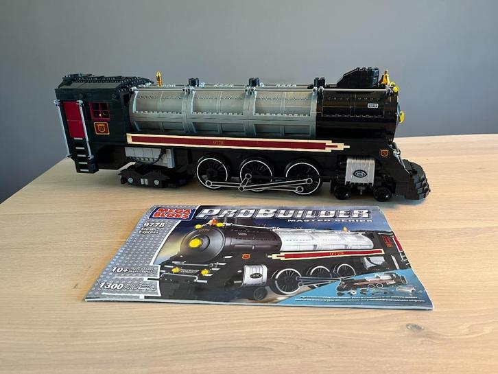 Mega Bloks Probuilder Steam Express - 9778, Kinderen en Baby's, Speelgoed | Duplo en Lego, Gebruikt, Complete set, Ophalen of Verzenden