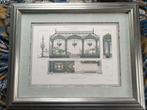 Antieke gravure van Serre uit 1877, Antiek en Kunst, Kunst | Etsen en Gravures, Ophalen