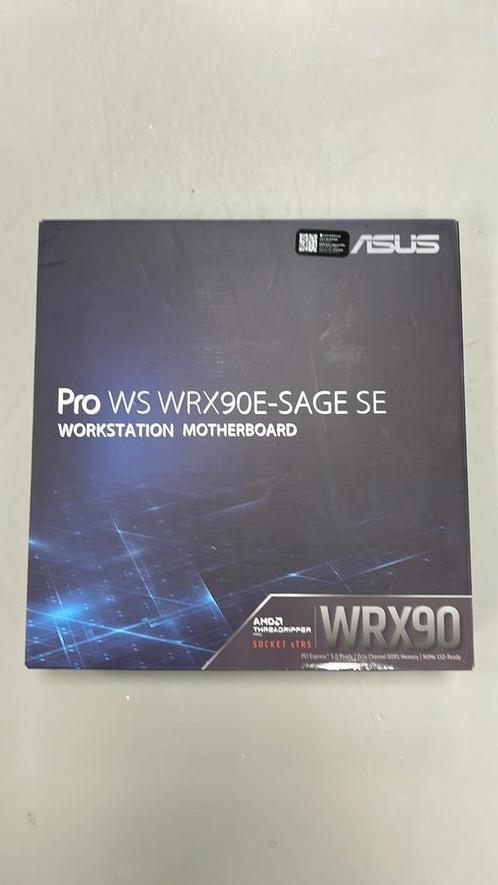 Asus Pro WS WRX90E-SAGE SE, Computers en Software, Moederborden, Zo goed als nieuw, AMD, DDR5, Ophalen of Verzenden
