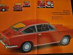 Brochure Fiat 850 Sport Coupé 1971, Ophalen of Verzenden, Zo goed als nieuw, Overige merken