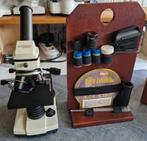 microscoop,Biolux NV,20x-1280x,usb camera+houten kist, Gebruikt, Ophalen of Verzenden, 1000x of meer, Biologische microscoop