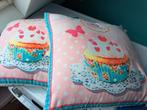 Cupcake kussens, Ophalen of Verzenden, Zo goed als nieuw, Roze, Vierkant