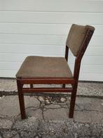 Pastoe eetkamerstoelen Japanse serie wengé, Ophalen, Gebruikt, Twee, Bruin