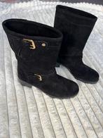 Ralph lauren zwarte suede laarzen maat 40, Ophalen of Verzenden, Zo goed als nieuw, Zwart, Hoge laarzen