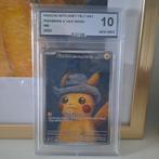 Pokemon Pikachu with Grey Felt Hat, graded card, Nieuw, Ophalen of Verzenden, Losse kaart