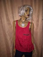 Prachtige rood shirt maat 38 rood zgan, Maat 38/40 (M), Ophalen of Verzenden, Zo goed als nieuw, Zonder mouw