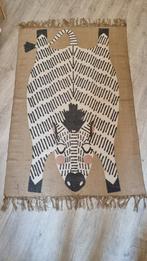 Vloerkleed zebra van Nattiot, Zo goed als nieuw, Ophalen, Kleed of Kussen