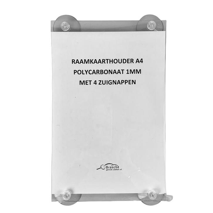 Ramkarthouder met zuignappen, Diversen, Schrijfwaren, Nieuw, Ophalen of Verzenden