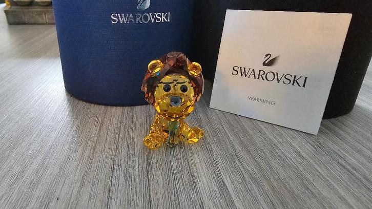 Swarovski Baby Animals Leeuw! NIEUW!, Verzamelen, Swarovski, Nieuw, Figuurtje, Ophalen of Verzenden
