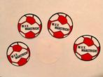 M.V.V. MVV Maastricht vintage voetbal club sticker logo, Ophalen of Verzenden, Zo goed als nieuw, Overige binnenlandse clubs, Poster, Plaatje of Sticker