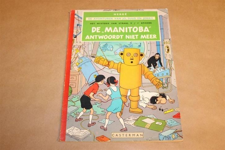 Jo, Suus en Joko - Manitoba antwoordt niet meer, Boeken, Stripboeken, Zo goed als nieuw, Eén stripboek, Ophalen of Verzenden