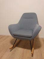 Grijze Jysk Nebel Schommelstoel - nieuwstaat, Ophalen, Scandinavisch, Zo goed als nieuw, Stof