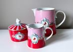 Water/Melkkan, Suikerpot, Roomkannetje, Pip "Love Birds", Huis en Inrichting, Keuken | Servies, Deoudemispel@gmail.com, Overige typen