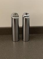Twee zware rvs gewichten met oog - mooie staat., Ophalen of Verzenden, Gebruikt