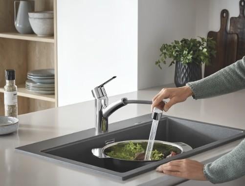 keuken meng kraan, Ophalen of Verzenden, Nieuw, Chroom, Kraan