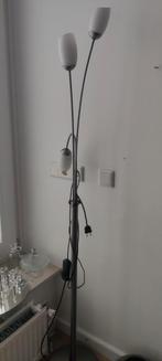 Vloerlamp met 3 lampen, Gebruikt, Ophalen of Verzenden, Glas, Modern