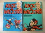 Kick Wilstra. Nr 3 en 4. Voetbalstripboek., Meerdere stripboeken, Ophalen of Verzenden, Gelezen