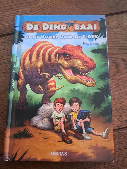 Rex Stone - Op de vlucht voor de T-rex, Boeken, Kinderboeken | Jeugd | onder 10 jaar, Zo goed als nieuw, Ophalen of Verzenden