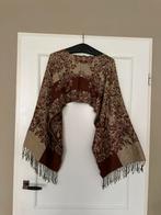 Pashmina crop top, Kleding | Dames, Maat 38/40 (M), Bruin, Ophalen of Verzenden, Zo goed als nieuw