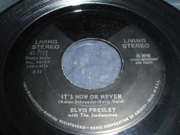 Elvis Presley It's Now Or Never / A Mess Of Blues 1960 XRare beschikbaar voor biedingen