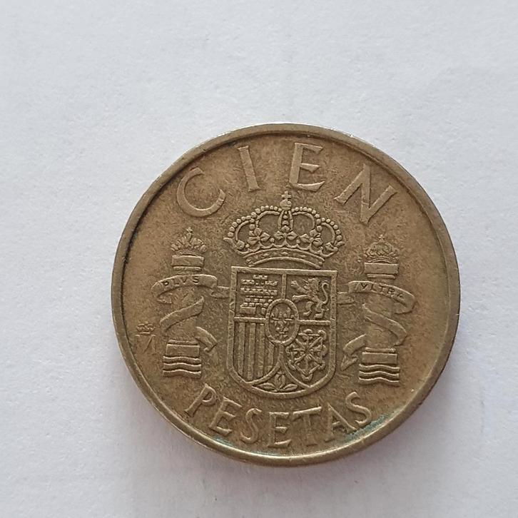 Spanje 100 Pesetas 1982, Postzegels en Munten, Munten | Europa | Niet-Euromunten, Losse munt, Overige landen, Ophalen of Verzenden