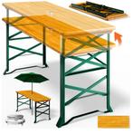 Biertafel, Ophalen, Zo goed als nieuw, Inklapbaar, Rechthoekig