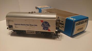 Märklin 4569 Pabst Blue Ribbon beer wagon, OVP, 1982 beschikbaar voor biedingen