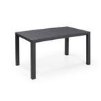 Keter Julie tafel grijs 150x90, Tuin en Terras, Tuintafels, Ophalen, Zo goed als nieuw, Rond, Kunststof