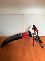 Christopeit Sport Buikspierbank + weerstandsbanden, Ophalen, Gebruikt