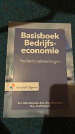 Basisboek bedrijfseconomie-studentenuitwerkingen, Ophalen, Rien Brouwers; Wim Koetzier; Olaf Leppink, Management, Zo goed als nieuw
